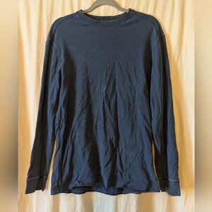 Sonoma Men's Dark Blue Long Sleeve Tee